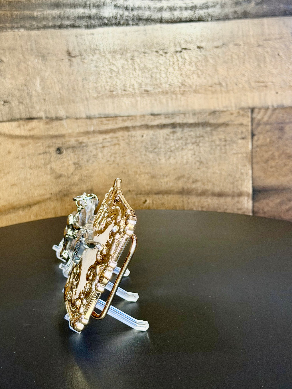Western Longhorn Buckle &amp; Matching key chain Set