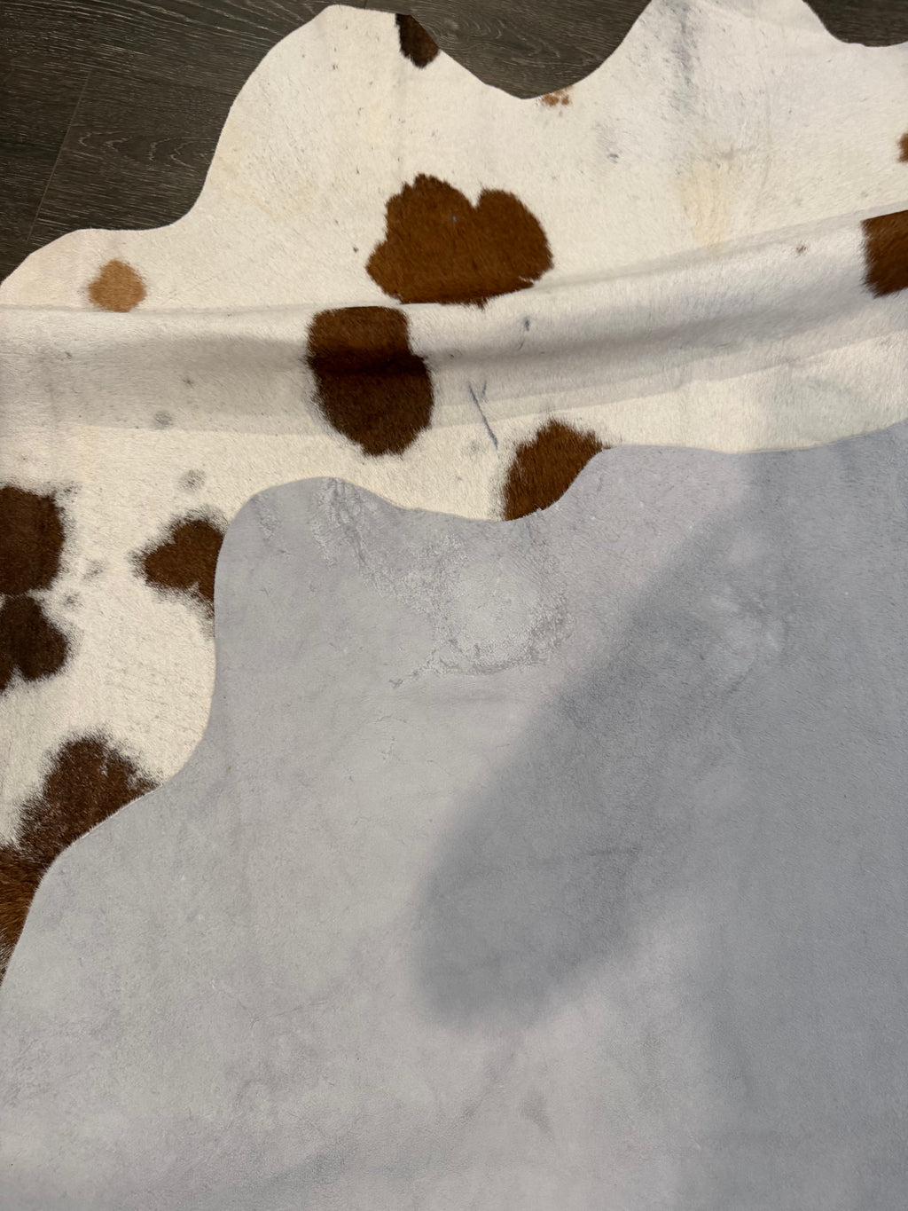 #1 Western Cowhide Rug – Real Leather Accent Rug