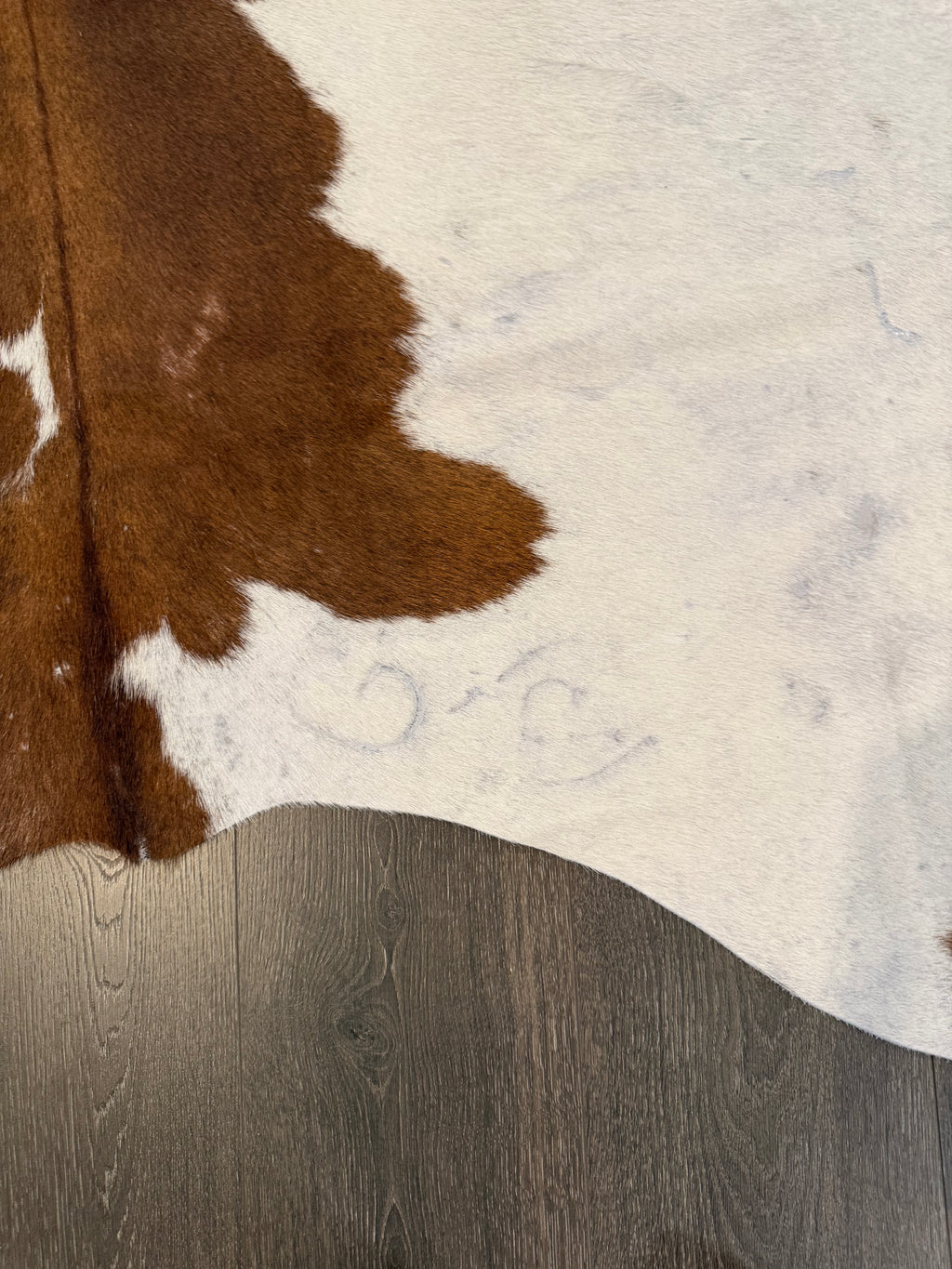 #1 Western Cowhide Rug – Real Leather Accent Rug
