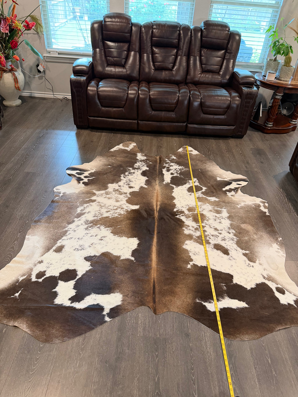 #2 Western Cowhide Rug – Real Leather Accent Rug