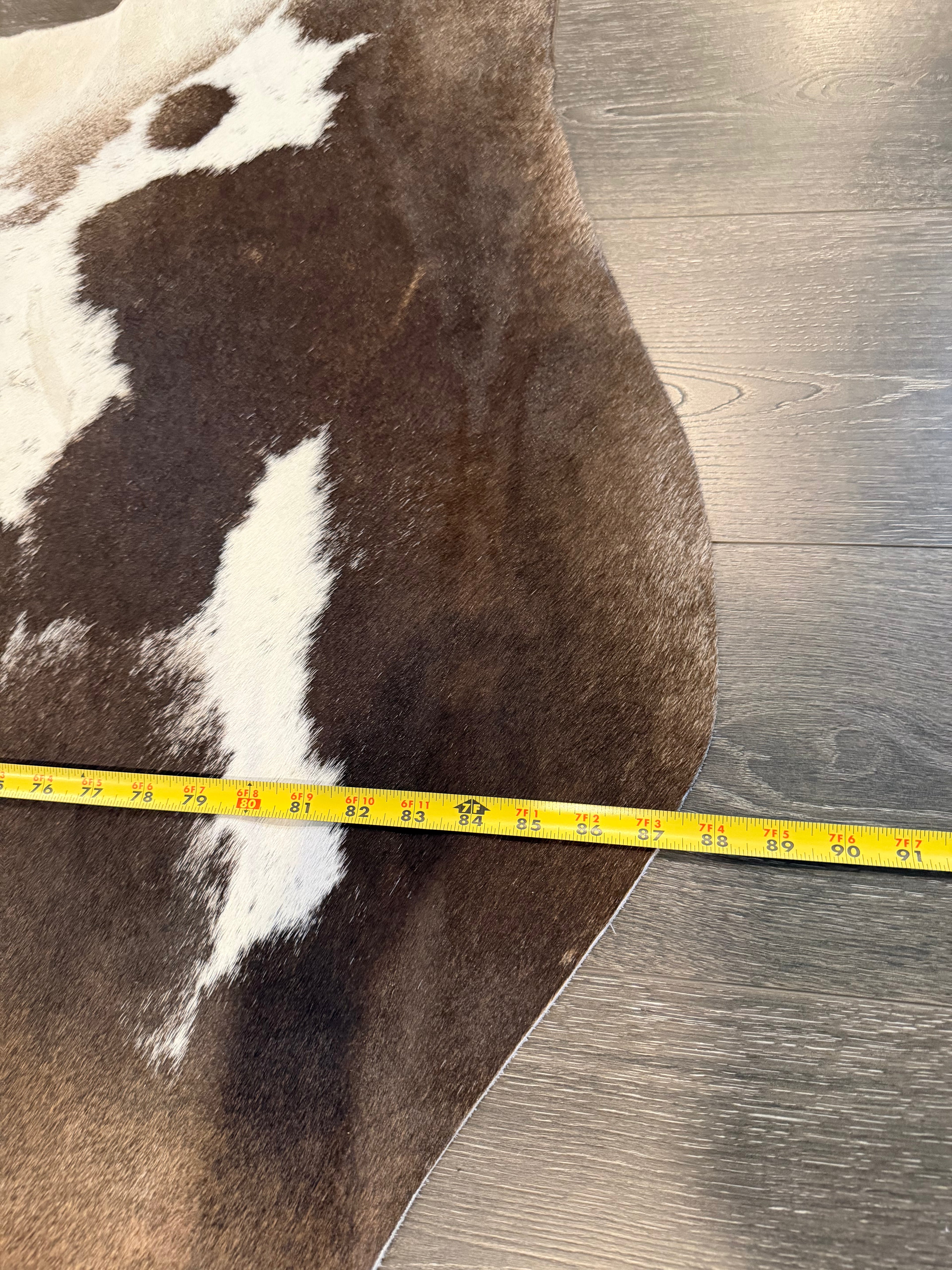 #2 Western Cowhide Rug – Real Leather Accent Rug