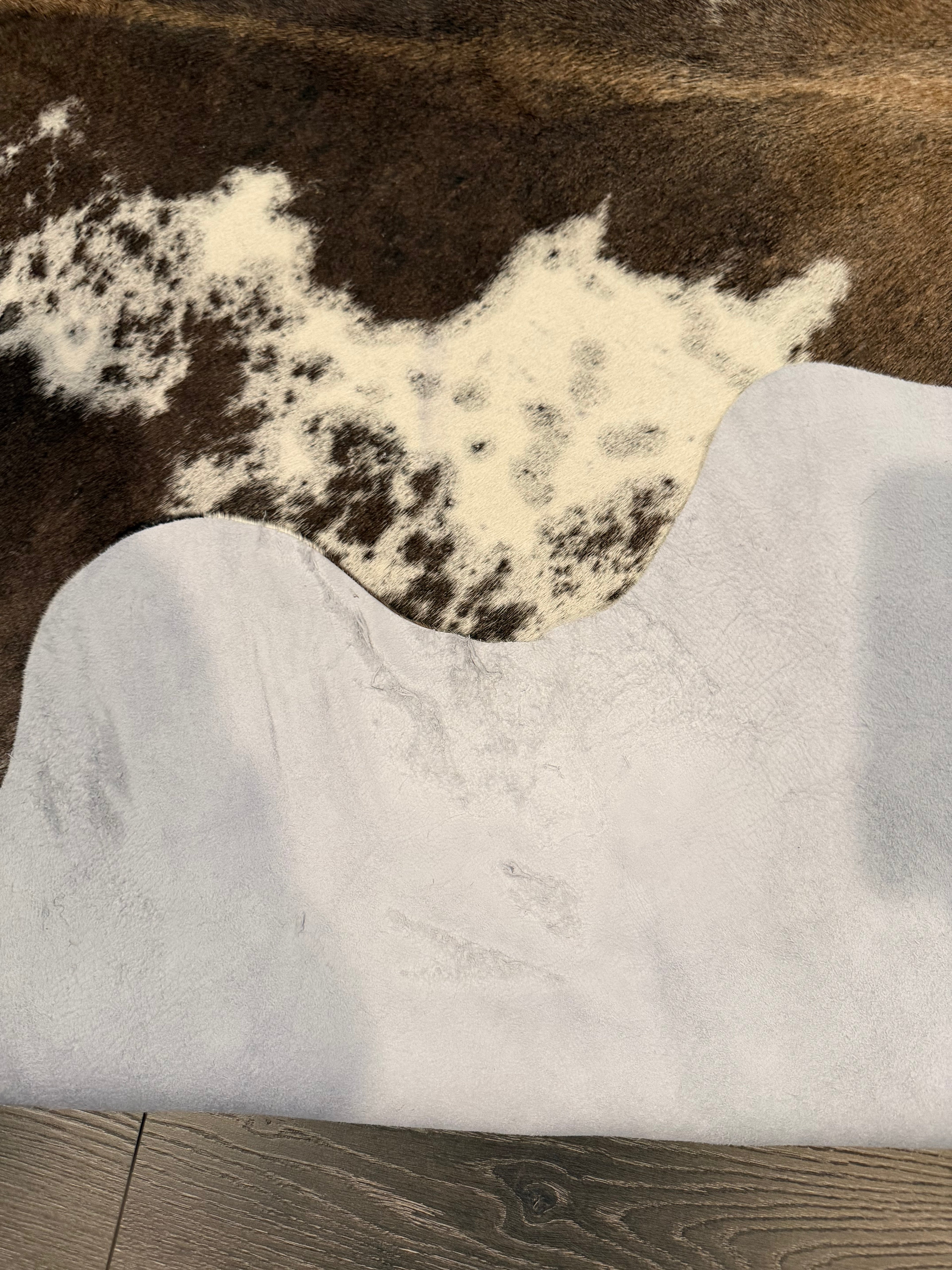 #2 Western Cowhide Rug – Real Leather Accent Rug