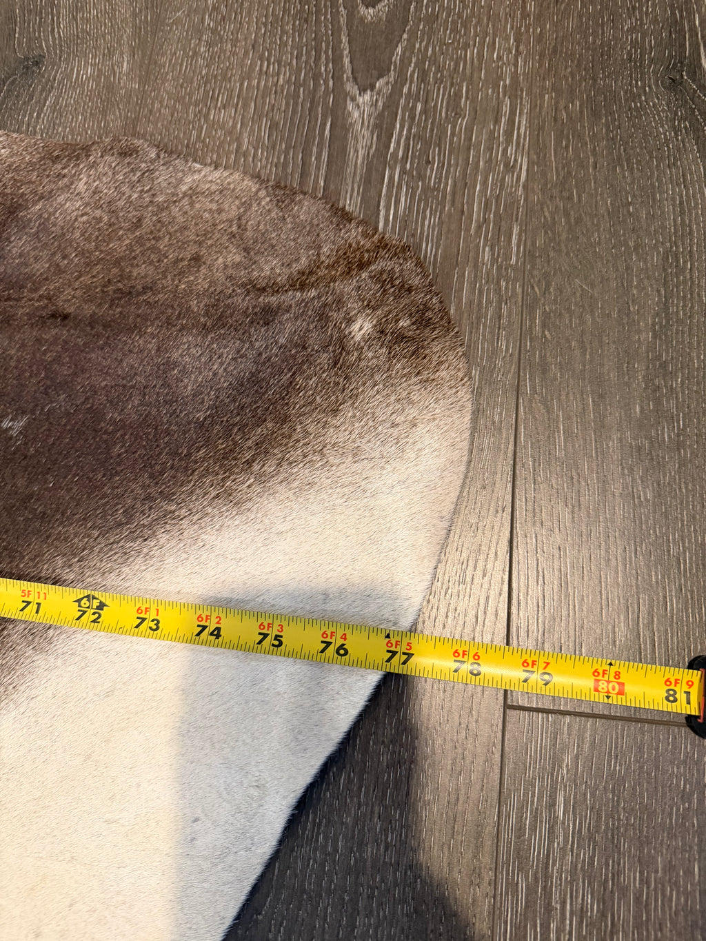 #2 Western Cowhide Rug – Real Leather Accent Rug