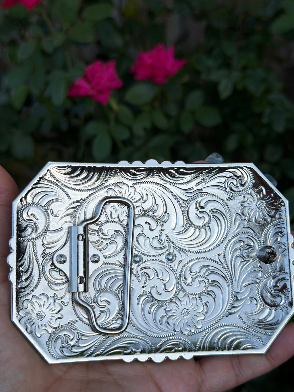 Western Playing Cards Belt Buckle