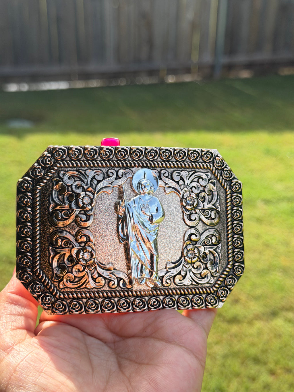 St. Jude Western Belt buckle