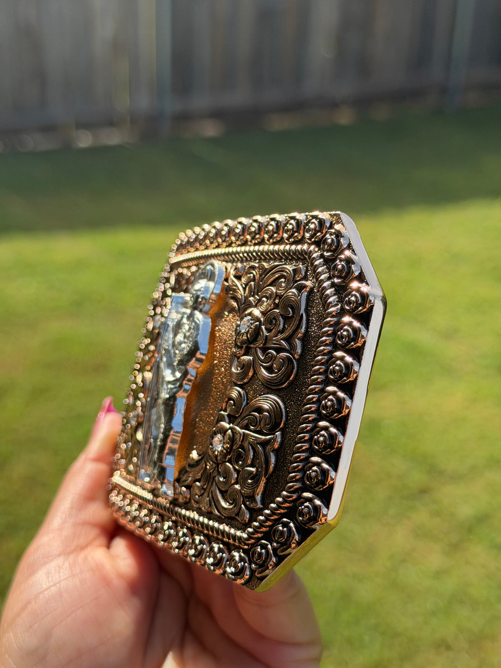 St. Jude Western Belt buckle