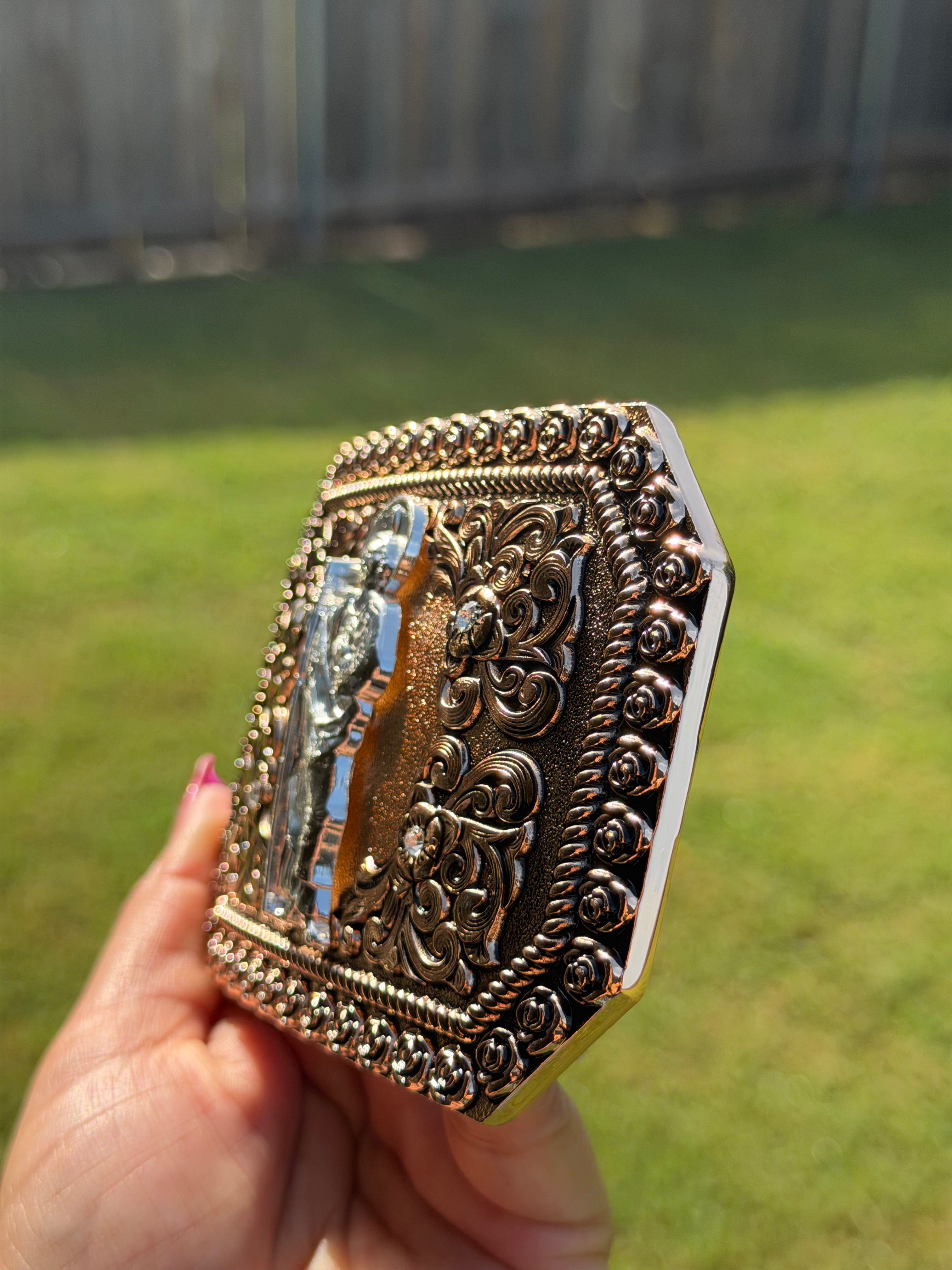 St. Jude Western Belt buckle