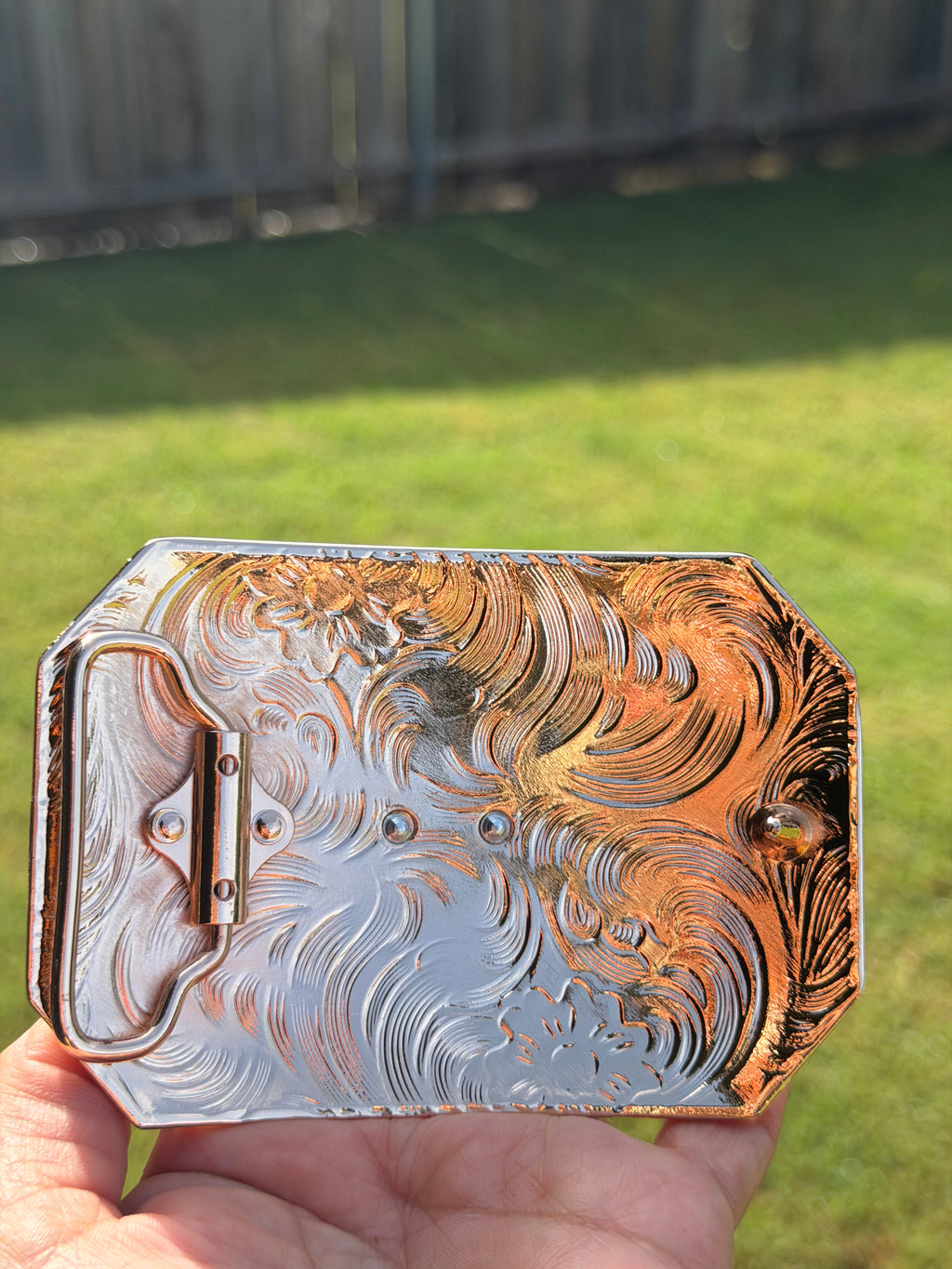 St. Jude Western Belt buckle
