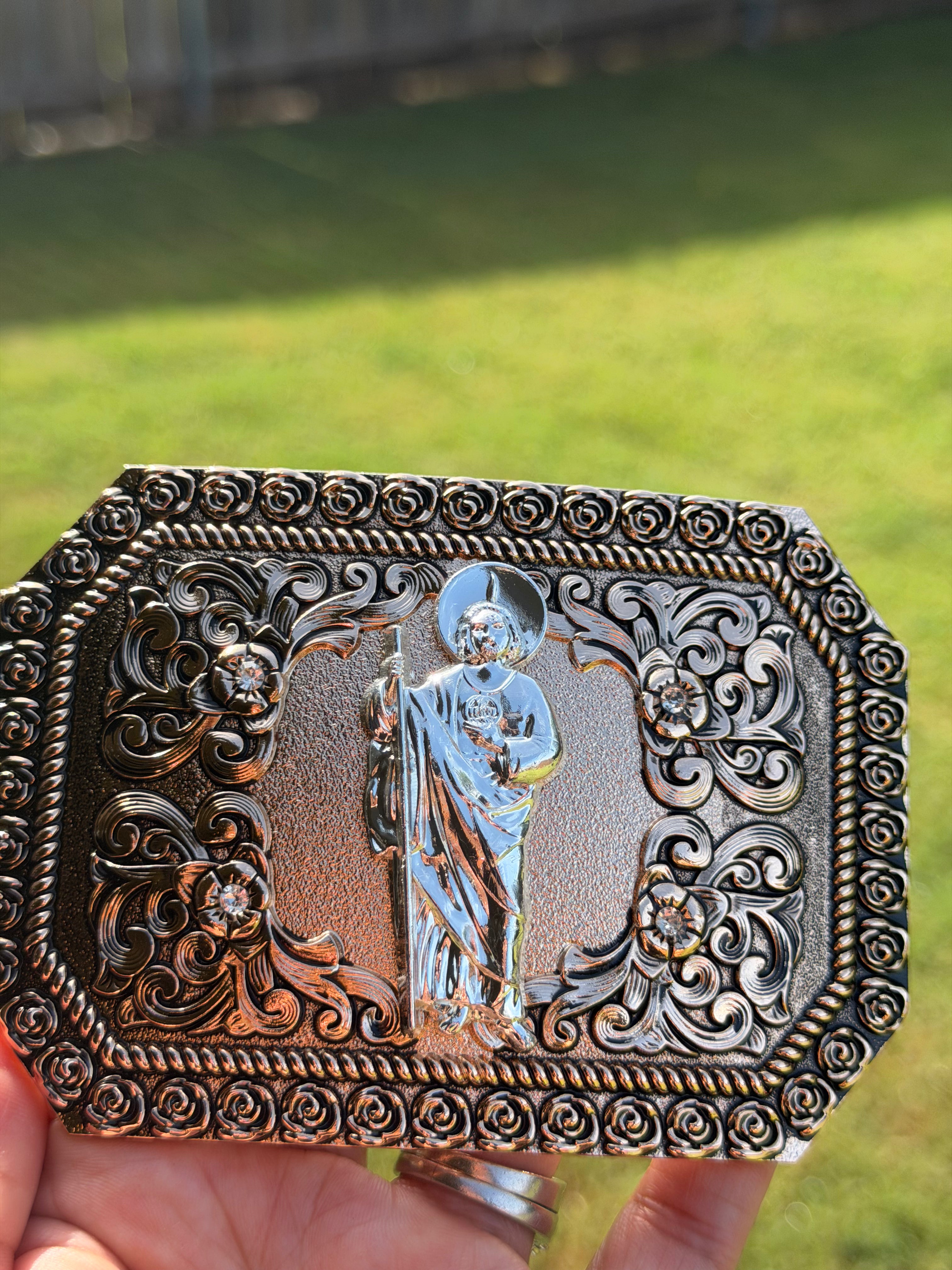 St. Jude Western Belt buckle