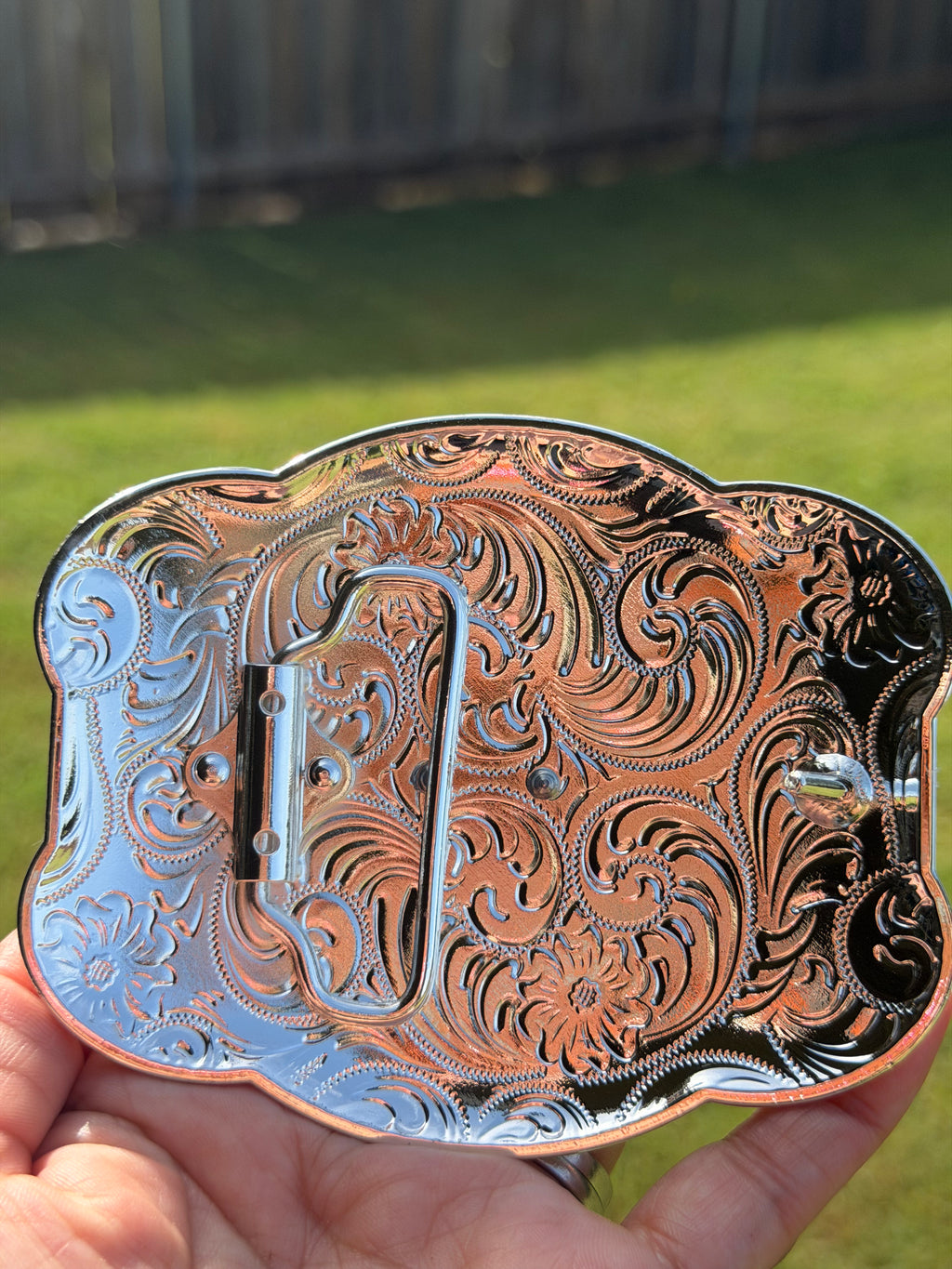 Western Belt Buckle Ace of Spades, Diamonds, Clubs, and Hearts