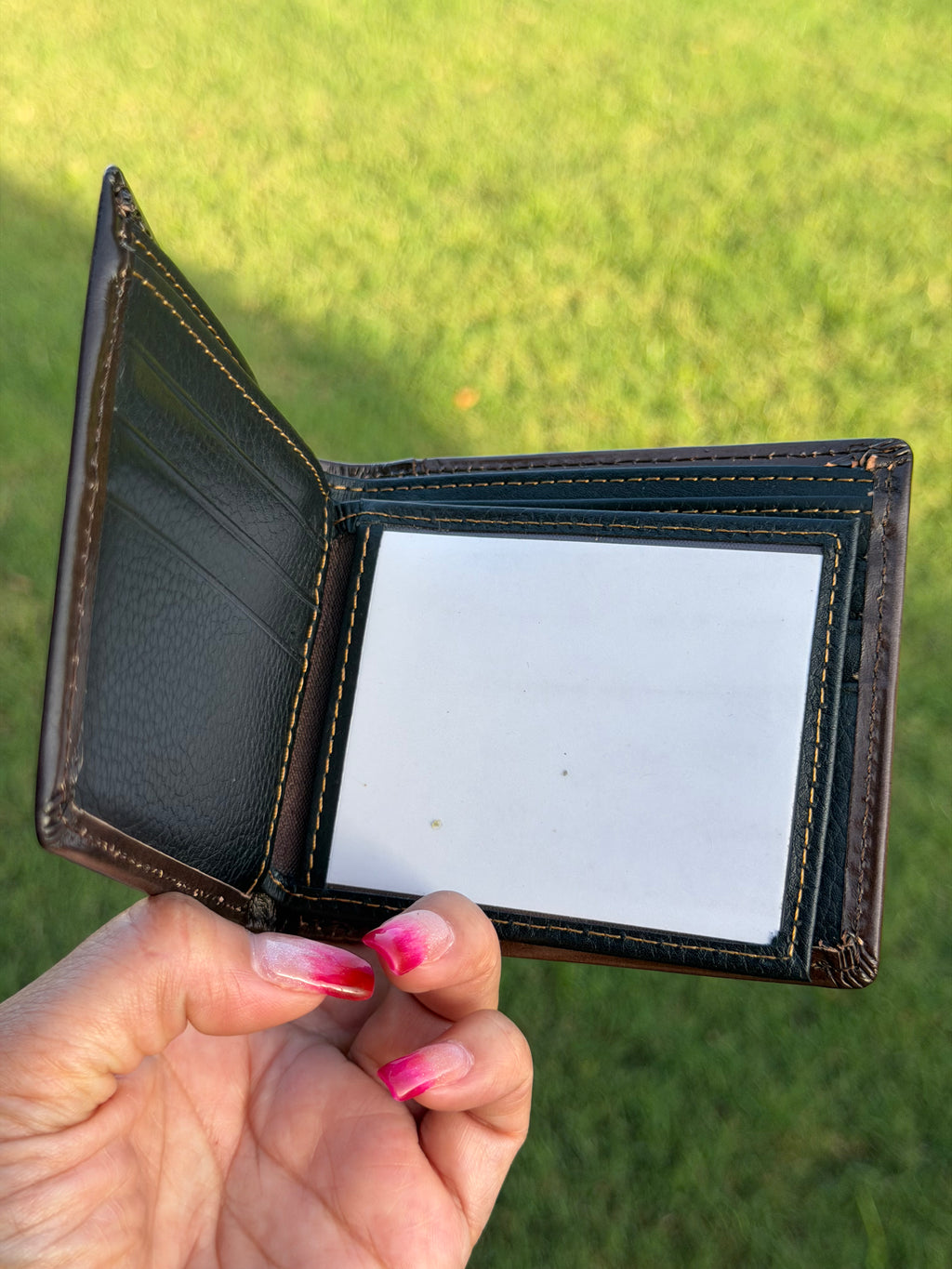 Genuine Leather Rooster Bifold Wallet – Western Cowboy Men's Wallet