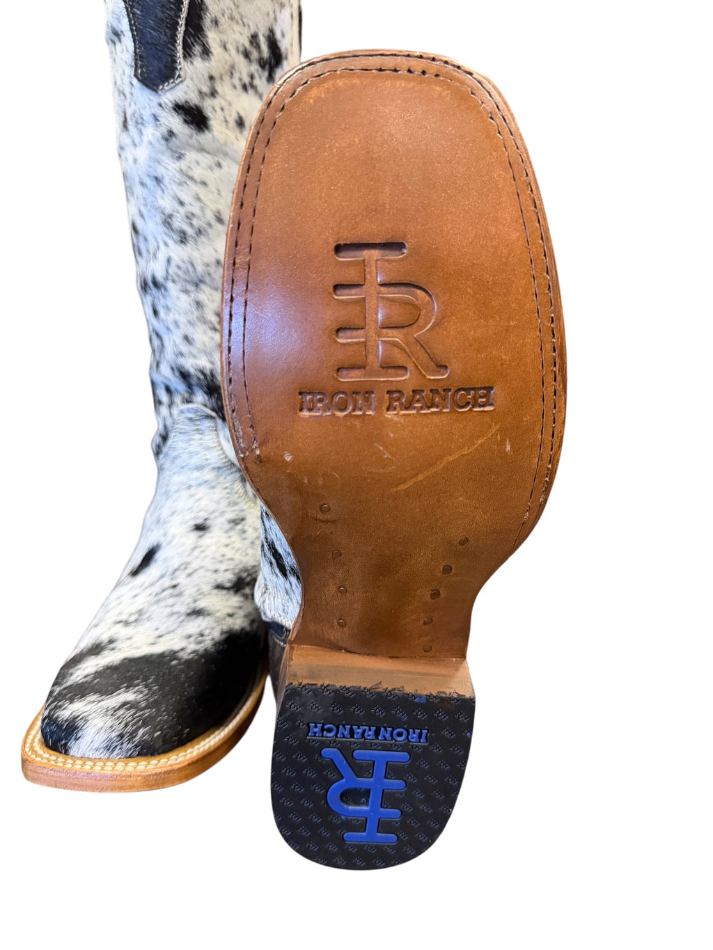 Iron Ranch Women Bota Cuadra Pinta Pelo