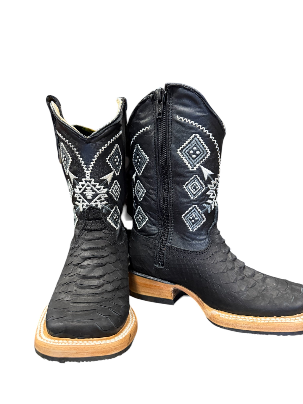 Agave Kids Boots Print  Black