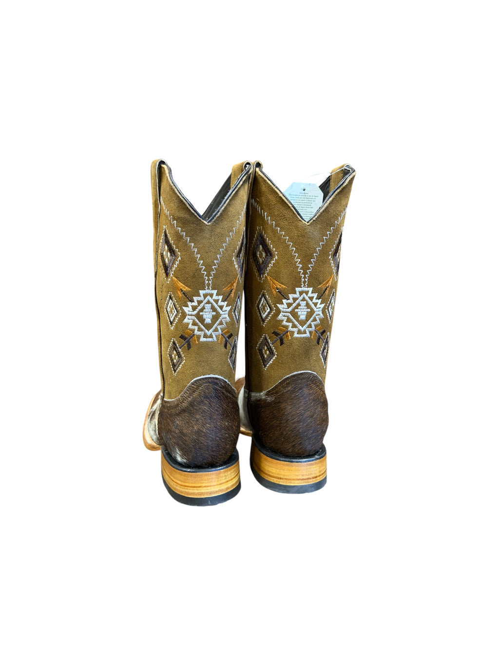 Bota Vaquera Bulldog Pelo Miel De Hombre