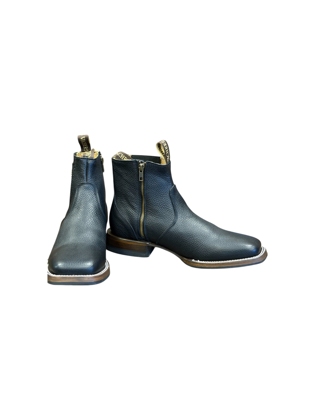 Vachers Cowboy Botin Black  For Men