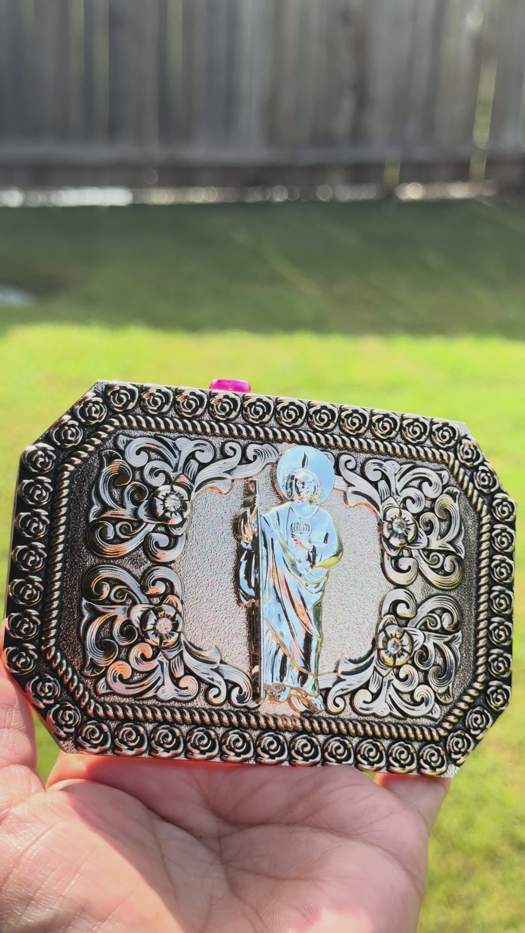 St. Jude Western Belt buckle